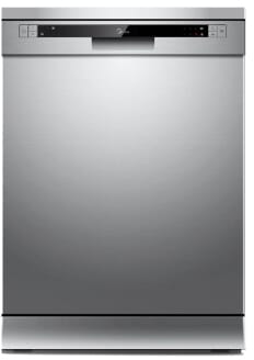 غسالة صحون ميديا، 12 مكان، 6 برامج، شاشة ليد، WQP125201CSEG - فضي product image