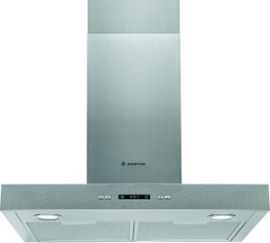 Ariston AHBS6.7FLLX Built-in Extractor Hood, 60 cm, 4 Speeds - Silver product image