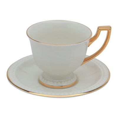 طقم سفرة بورسلان السيف غاليري، 66 قطعة - أبيض product image 10