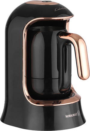 صانعة قهوة تركي كوركماز 400 واط 4 اكواب، ، ايقاف تلقائي، A860-09 - اسود نحاسي product image 2