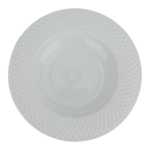 Al Saif Gallery porcelain plate, 23 cm, deep - white product image