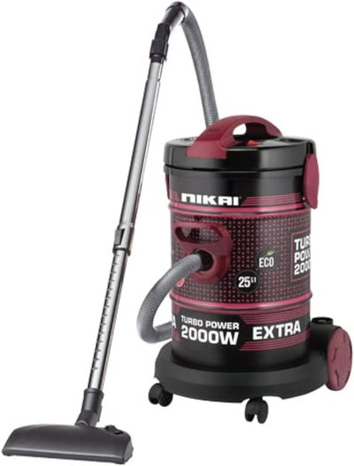 مكنسة كهربائية نيكاي، 2000 واط، 25 لتر، NVC350TX - اسود بنفسجي product image 1