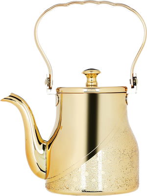 Al Saif Gallery Steel Jug, 1.2 Liter - Gold product image 2