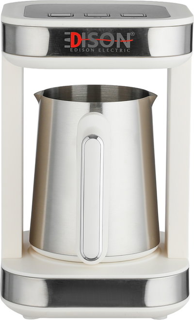 صانعة قهوة تركي إديسون، 400 واط، 4 اكواب، TCM102S/WH - ابيض product image 1