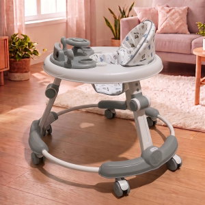Fun Moment Baby Walker, Foldable, Adjustable, Musical Toys - Multicolor product image 2