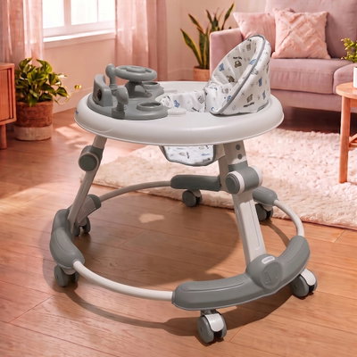 Fun Moment Baby Walker, Foldable, Adjustable, Musical Toys - Multicolor product image 2