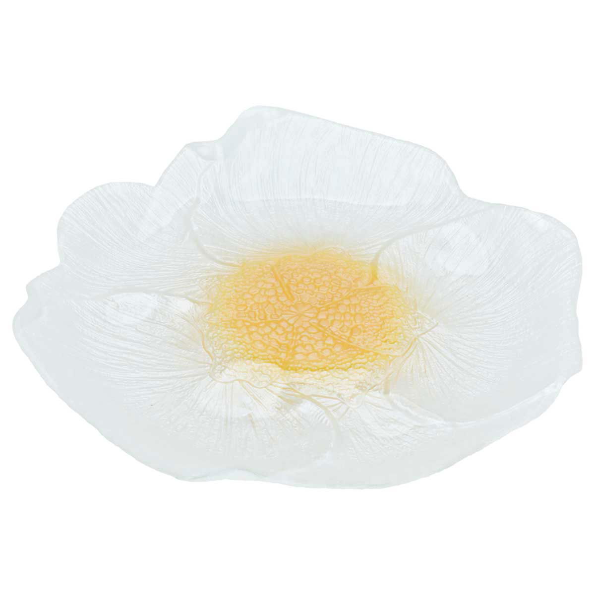 Al Saif Gallery Glass Serving Plate, 26X26X2 Cm - Pearly White product image 2