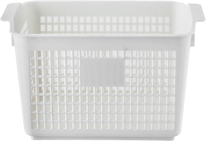 Saifso Plastic Storage Basket, 19.7x13.7x11.7 cm - Beige product image 1