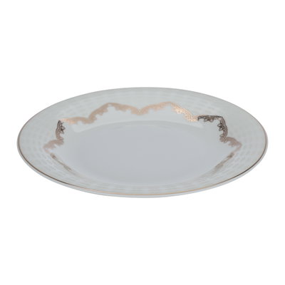 طقم سفرة بورسلان السيف غاليري، 65 قطعة، منقوش أسود - أبيض product image 2