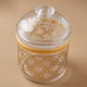 علبة بهارات دائرية بلاستيك السيف غاليري، 750 مللي - ذهبي شفاف product image 1