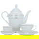 Al Saif Gallery Porcelain Dinner Set, 65 Pieces, Round - White product image 2