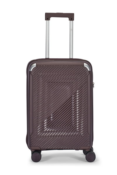 طقم شنط سفر بولي بروبيلين ليمرا، 3 مقاسات، 4 عجلات، بزاوية 360 درجة، LMA-PP512 - بني product image 2