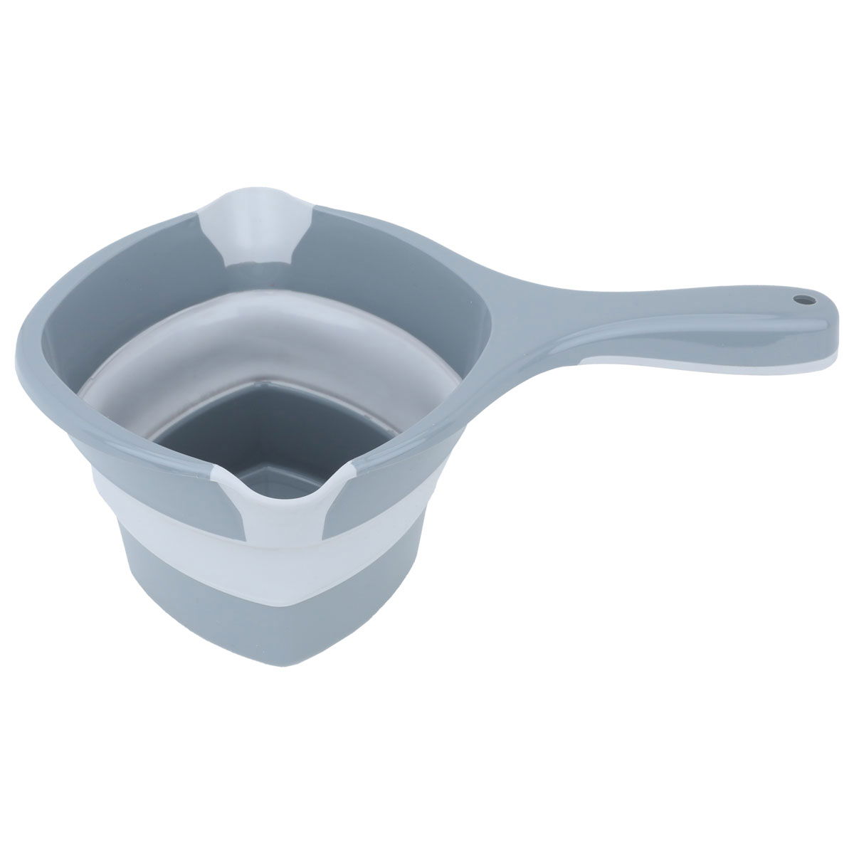Alsaif Gallery Cup with Silicone Handle, Foldable, 900 ml - Gray product image