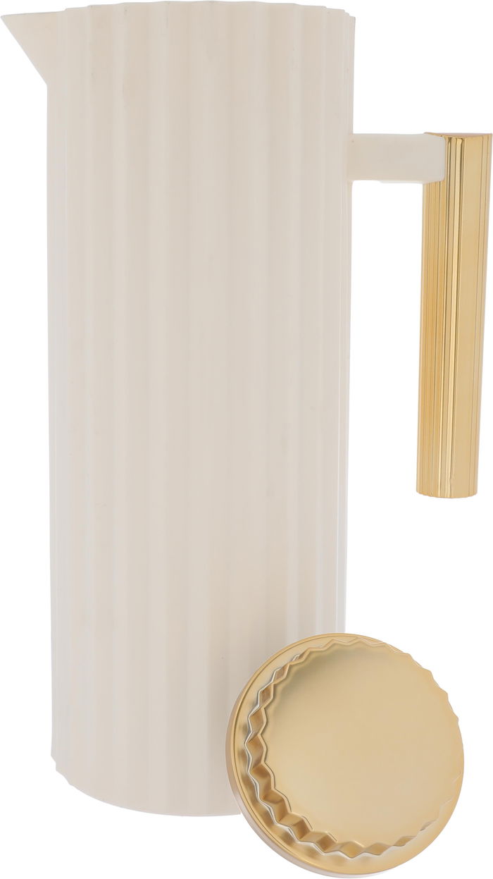 Timeless Rawaa 2 Thermos, 1 liter, thermal glass inner container, plastic outer shell - beige product image 2