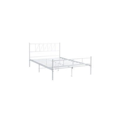 سرير هيكل حديد، 190×70×86 سم - أبيض product image 2