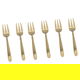 Ibiza Steel Al Saif Gallery Spoon Set, Plain, 30 Pieces - Gold product image 5