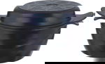 طقم قدور جرانيت نيوكلاين، 10 قطع، غطاء زجاج - ازرق غامق product image 8