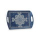 Al Saif Gallery Melamine Serving Tray, 20.5 cm, Rectangle - Blue product image 1
