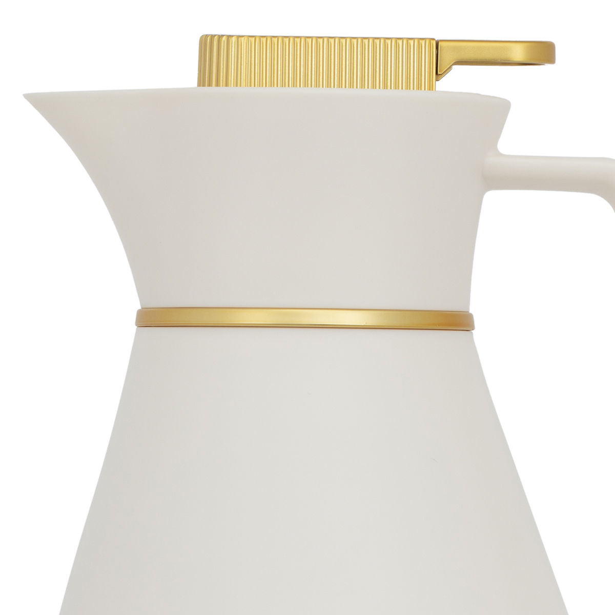 Glory Chiffon Pro Thermos, 1 liter, glass inner container, plastic outer shell - beige product image 2
