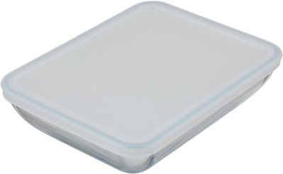 Pyrex Glass Oven Tray Set, 2 Pieces - Clear product image 3