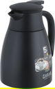 Shaha Thermos, 1 liter, stainless steel inner material, stainless steel outer body, pressure - black product image 3