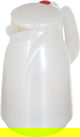 Rotpont thermos, 0.5 liters, glass inner container, plastic outer shell - white product image 2