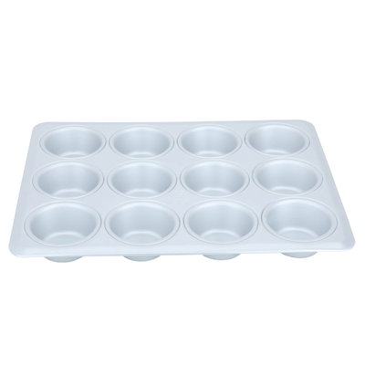 قالب مافن المونيوم السيف غاليري، 38.5x29.5x4.1 سم، 12 خانة - فضي product image 2