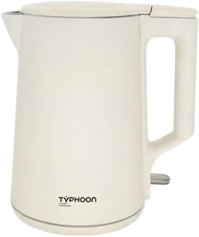 غلاية كهربائية تايفون، 2000 واط، 1.8 لتر، TY-01-009 OW - اوف وايت product image 1