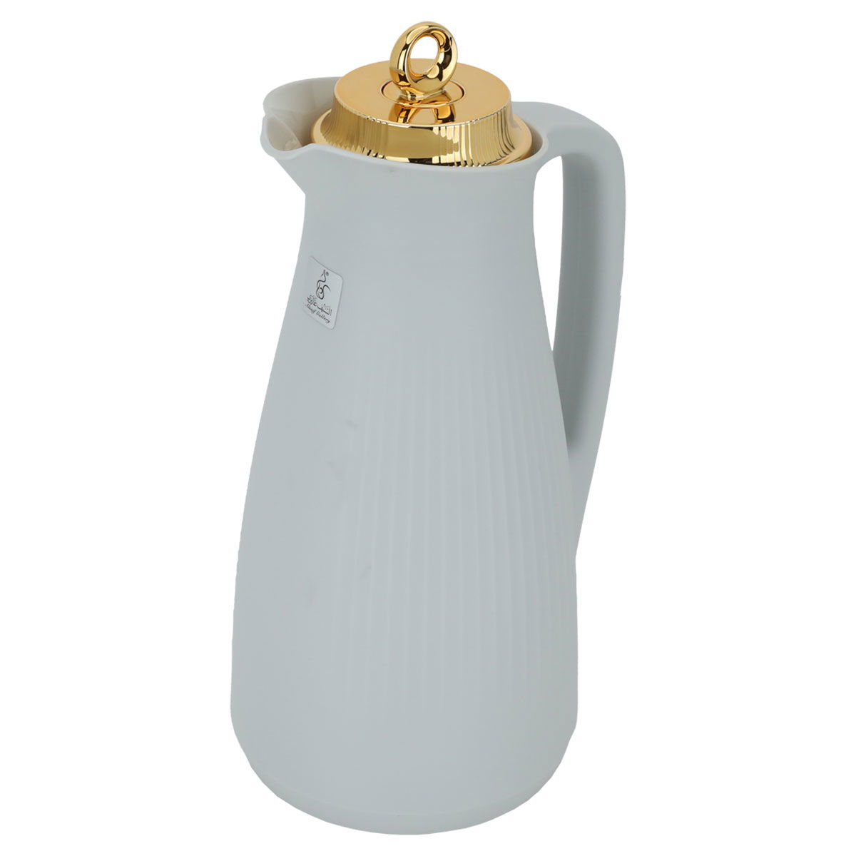Timeless Manalthermos, 1 liter, glass inner container, plastic outer shell - light grey product image 2