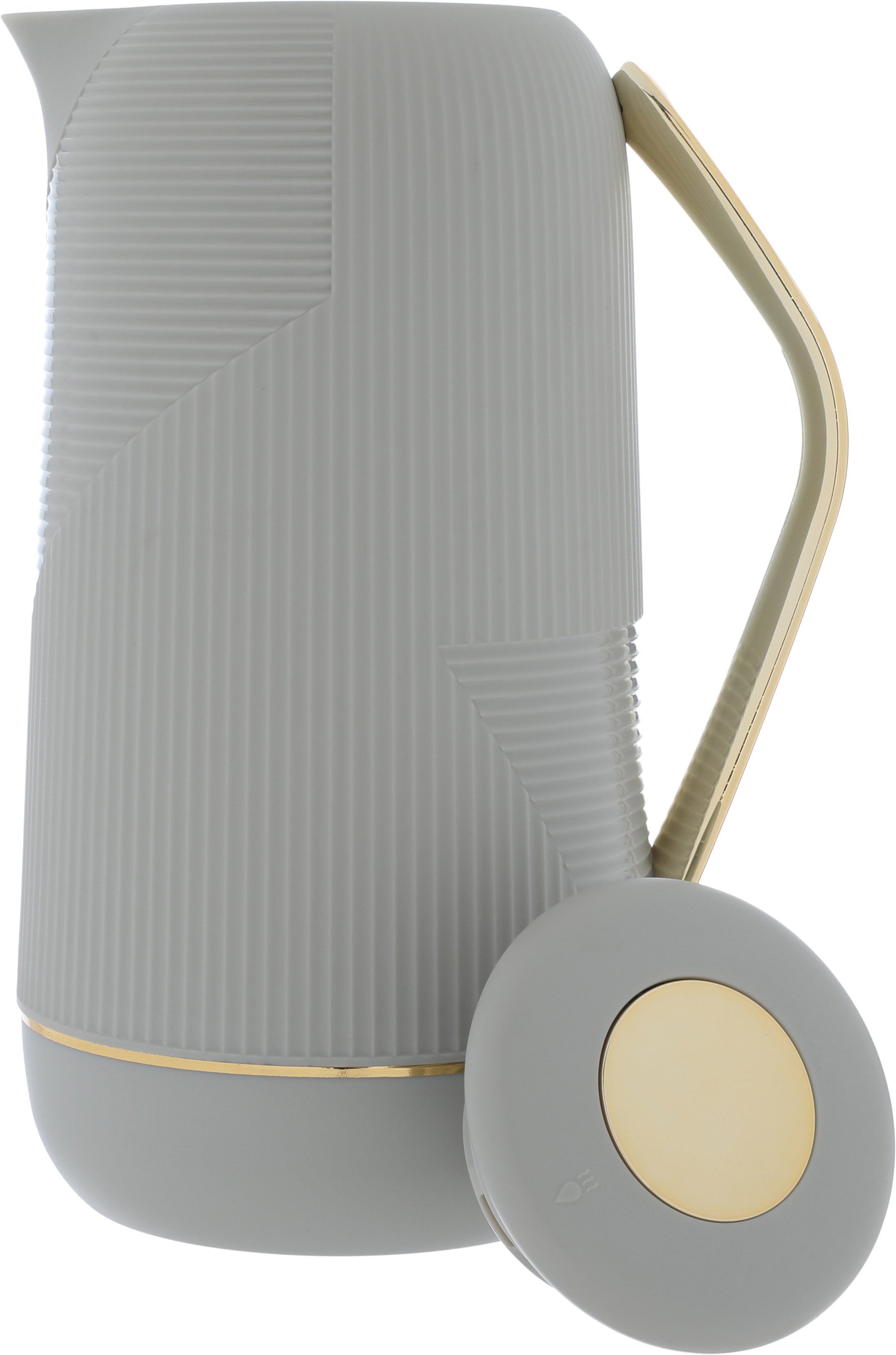 Glory Rawaa Thermos, 1 litre, glass inner container, plastic outer shell - light grey product image 4