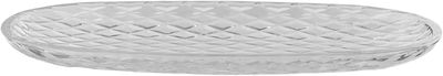 صحن تقديم زجاج السيف غاليري، 30x10x3 سم، بيضاوي - شفاف product image 2