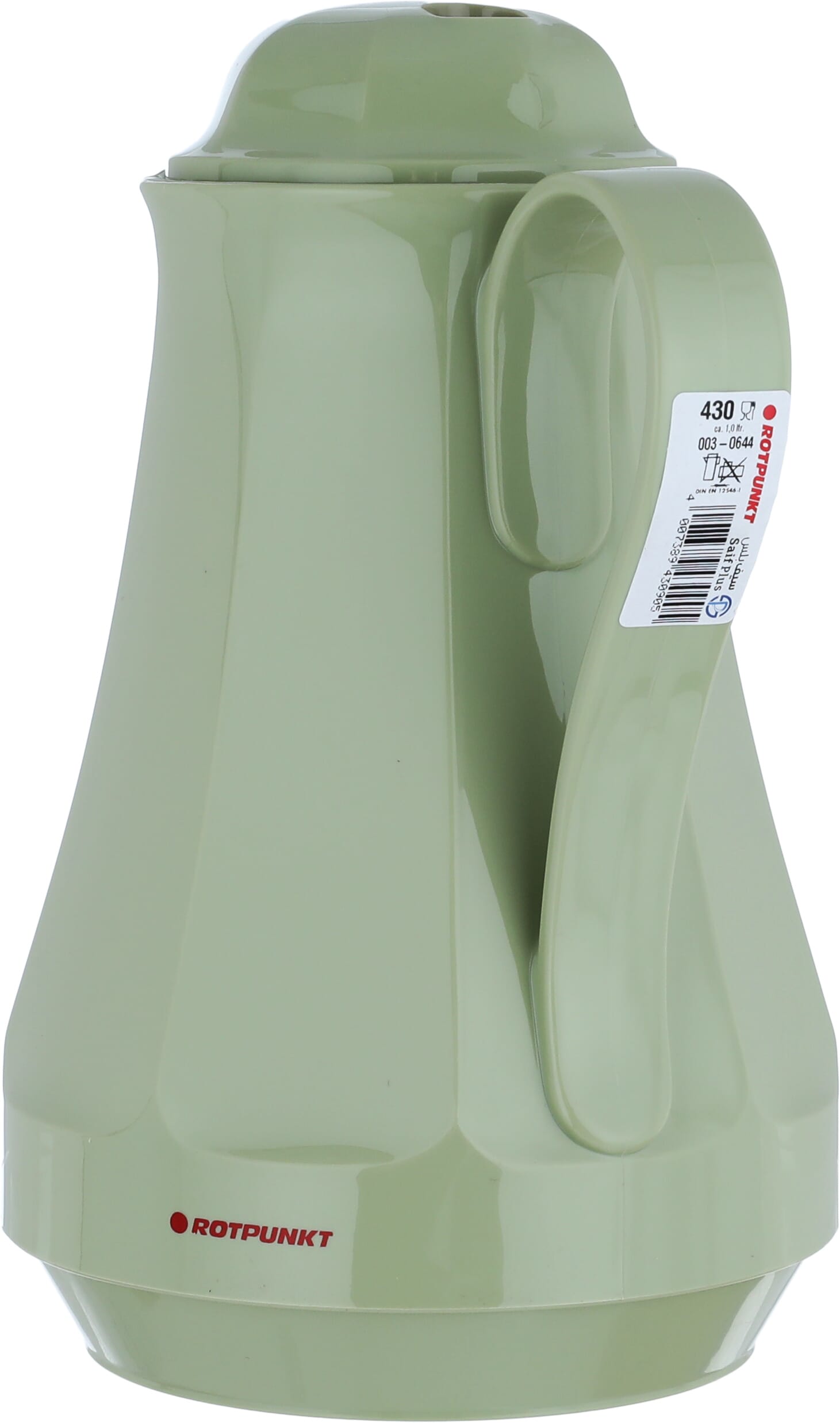 Rotpont thermos, 1 liter, glass inner container, plastic outer shell - green product image 3