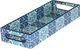 Al Saif Gallery wooden serving tofir, 13 x 5 x 2 cm, rectangle - blue product image 4