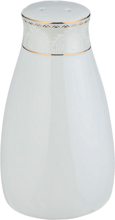 طقم تقديم سفرة بورسلان السيف غاليري، 86 قطعة - أبيض ذهبي product image 5