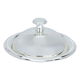 Al Saif Gallery steel date, 11 cm, engraved circle, with lid - silver product image 1