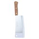 Steel Al Saif Gallery Cleaver, 9 inch, wooden handle, Japanese - brown product image 2