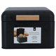 حافظة خبز استيل السيف غاليري، 14×20×22 سم - أسود product image 2