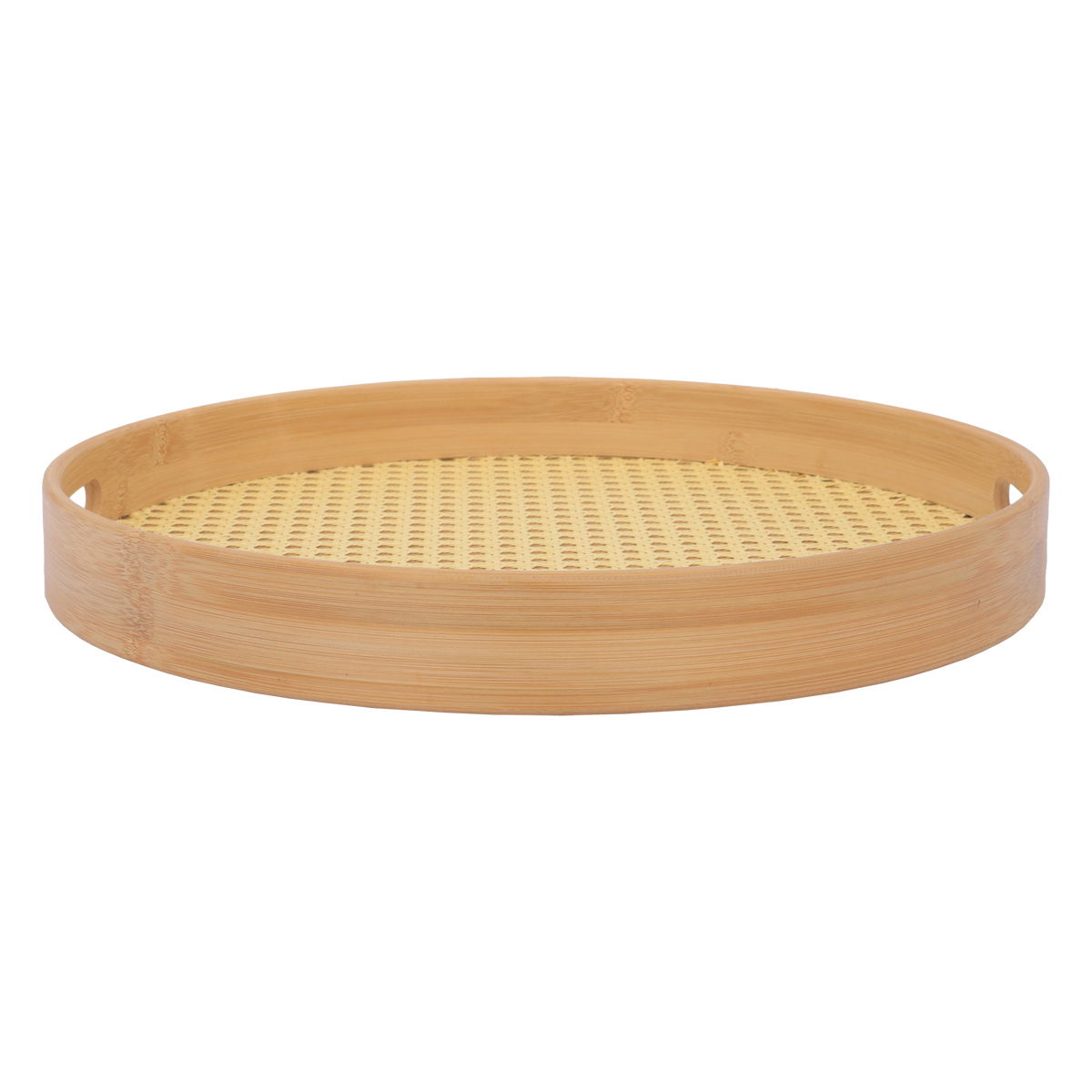 Al Saif Gallery Wooden Serving Tray, Round - Wooden product image 2