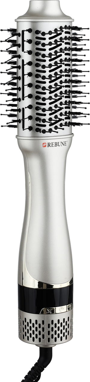 مصفف شعر ريبون، 1200 واط، 8x35 سم، شاشة عرض LCD - فضي أسود product image 2