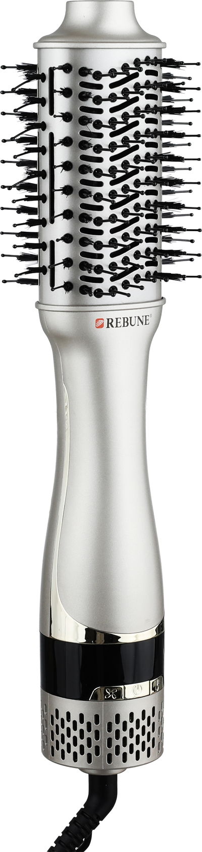 مصفف شعر ريبون، 1200 واط، 8x35 سم، شاشة عرض LCD - فضي أسود product image 2