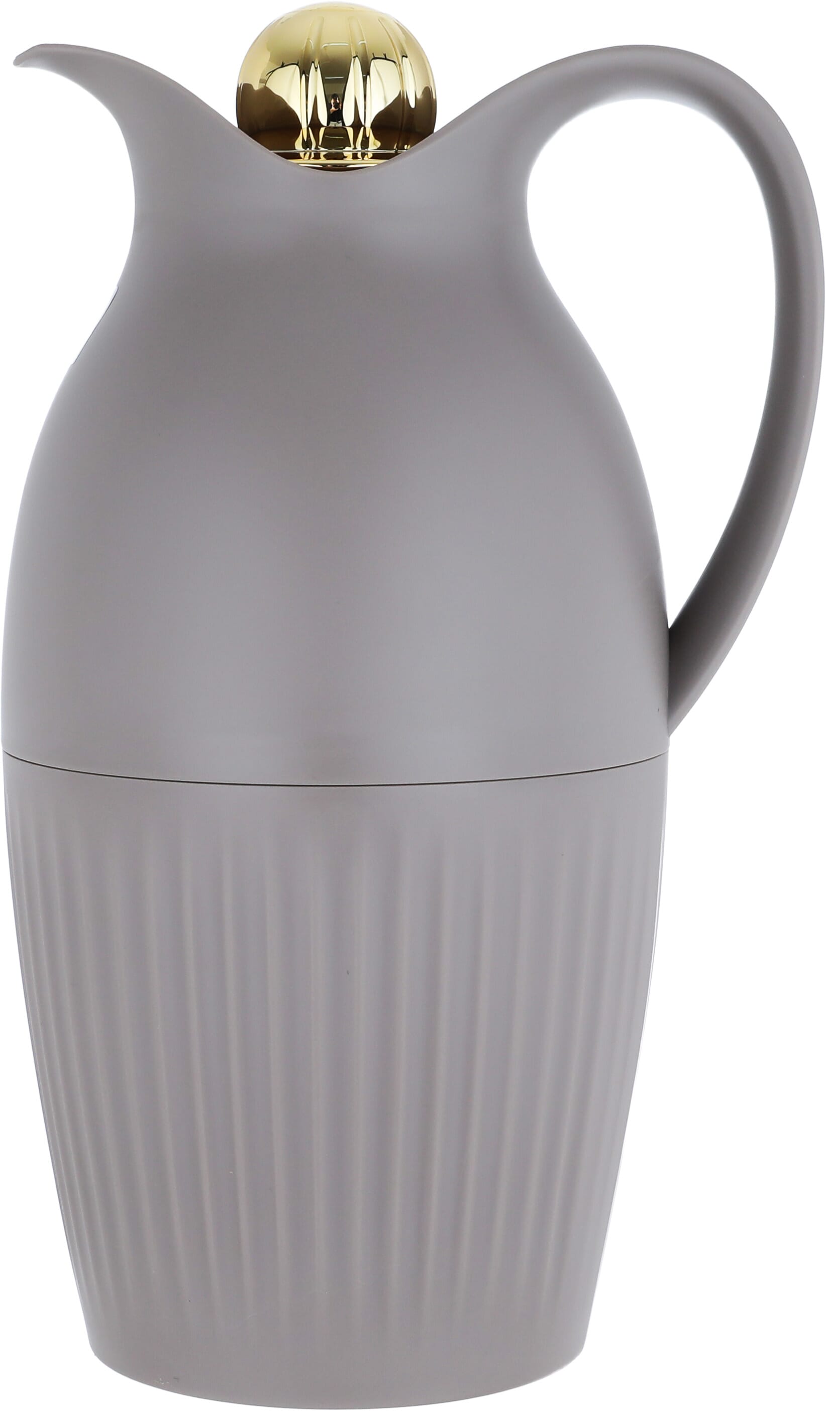 Everest Ramira Pro Thermos, 1.3 liters, thermal glass inner shell, plastic outer shell - Cappuccino product image 1