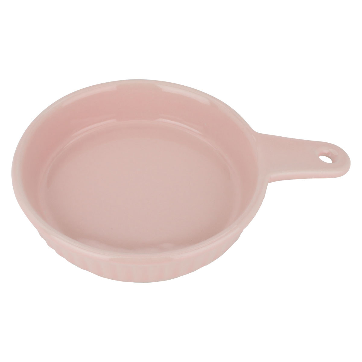 Porcelain serving plate in the hands of Sabala pioneers, 14 x 14 x 3.5 cm - pink product image 2
