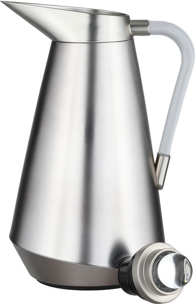 طقم ترامس طريف السيف غاليري، 1/0.7 لتر، حافظة داخلية زجاج، يد شفاف، غطاء ضغاط - فضي product image 5