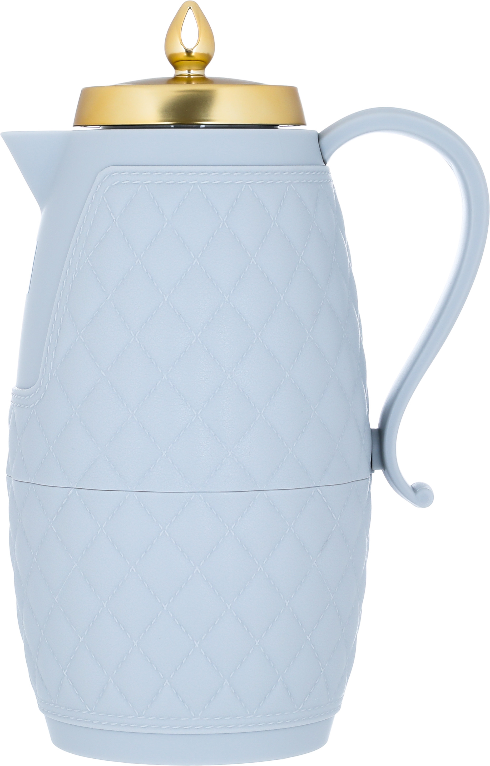 Al HonoofTimeless Thermos, 1 liter, thermal glass inner container, plastic outer shell - light gray product image