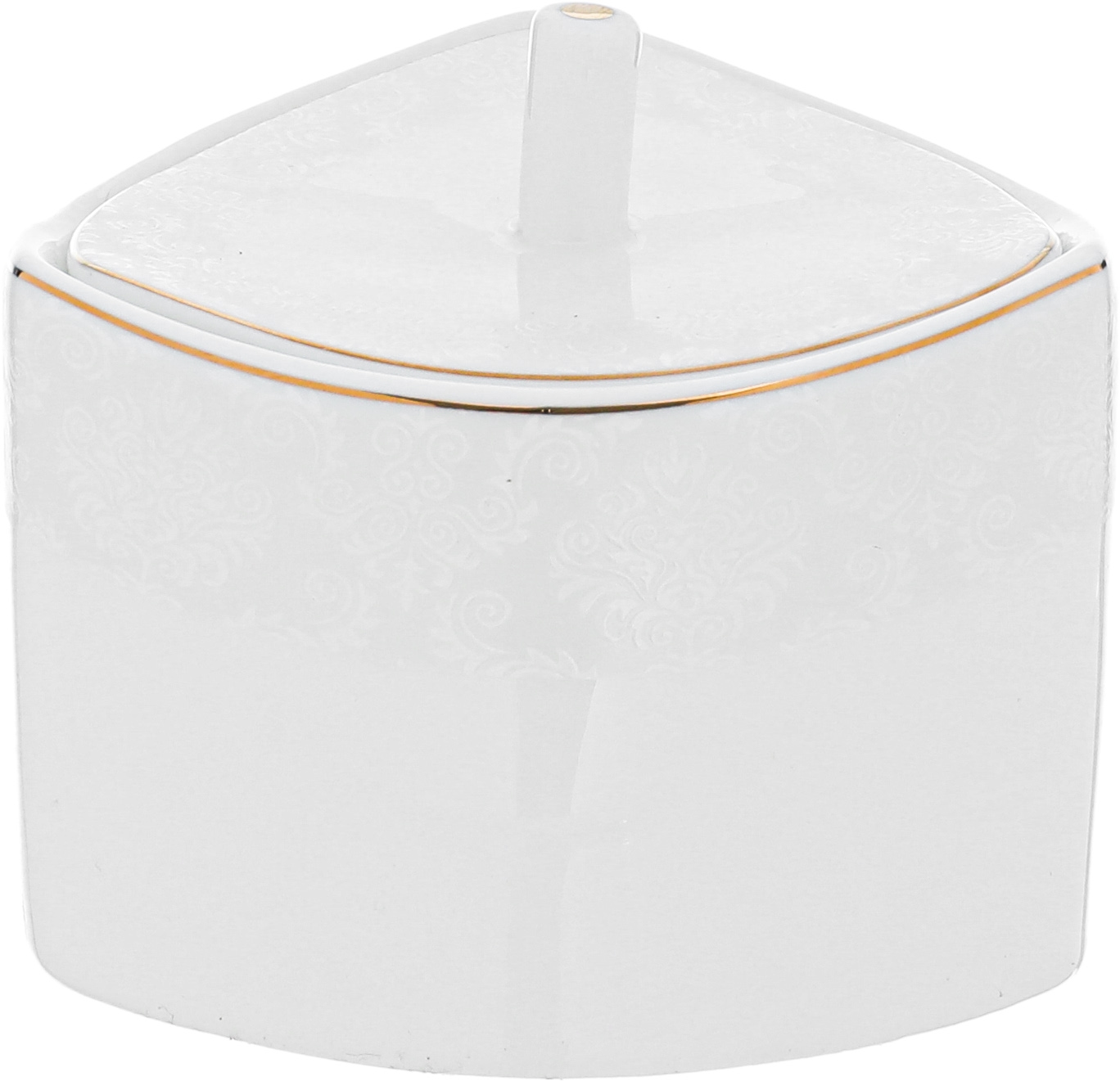 طقم سفرة بورسلان دانيا، 77 قطعة - ابيض ذهبي product image 4