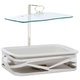 Al Saif Gallery porcelain heater, 16 inches, rectangular - white product image 2
