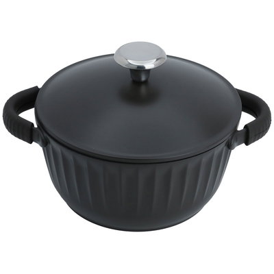 طقم قدور جرانيت روبوست، 7 قطع - أسود product image 4