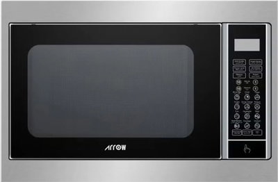 Arrow RO-30MGSB Built-in Microwave 30L, 900W, 6 Power Levels, Grill, Digital Display - Silver Black product image 1