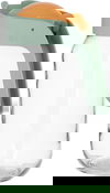 جيك زجاج مع غطاء هيرفين، 1 لتر - اصفر شفاف product image 2