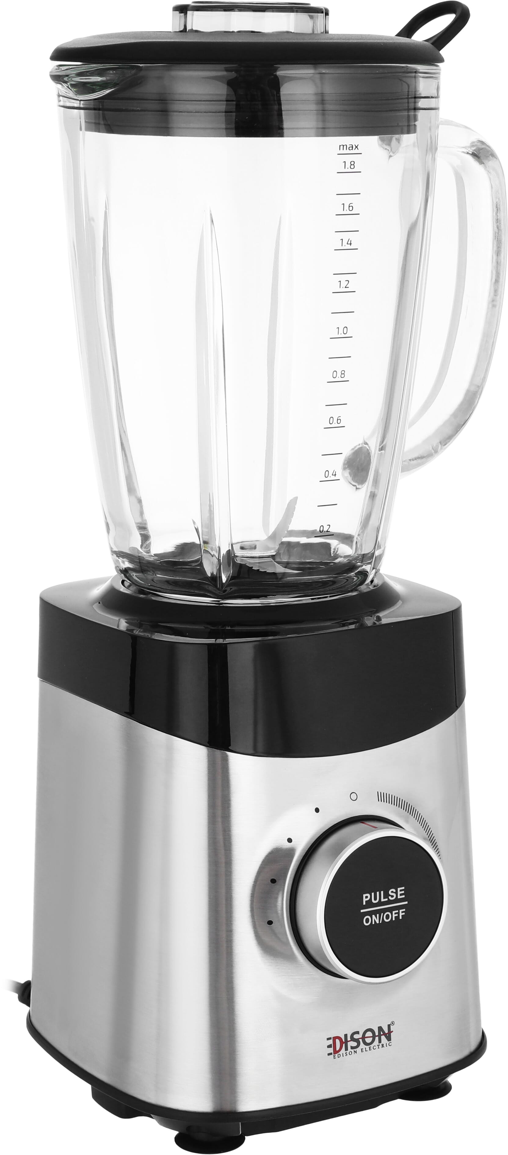 Edison YB-S09 Electric Blender, 1.8 Liter, 1200 Watt, 4 Speeds, YB-S09 - Black product image 2